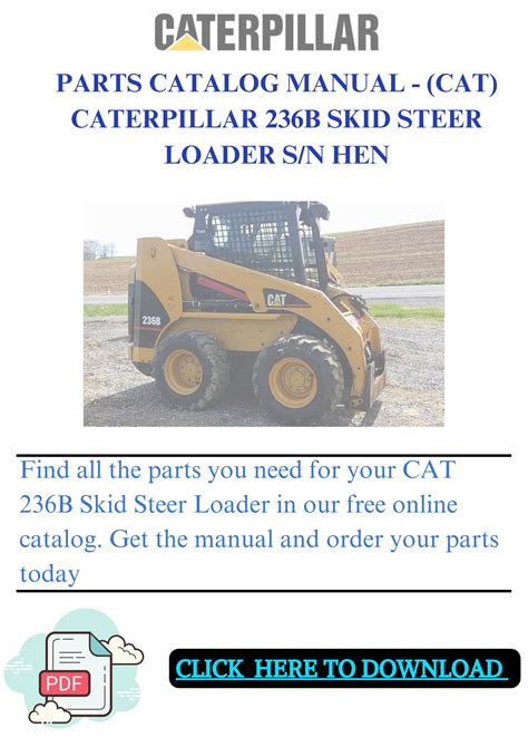 cat 236b skid steer problems|cat 236b operators manual.